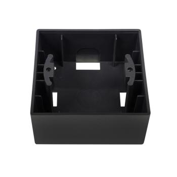 Gunsan Visage 1-fach Rahmen Aufputzgehäuse Schwarz