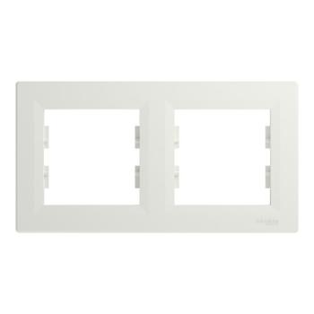 Schneider Electric ASFORA 2-Fach Rahmen Horizontal weiß EPH5800221D