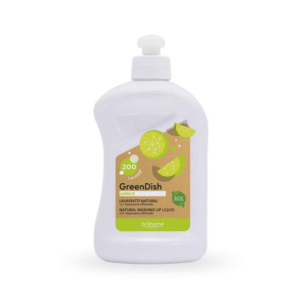 Brilhome / GreenDish „Zitrone“ (mit Echtem Seifenkraut) 500 ml