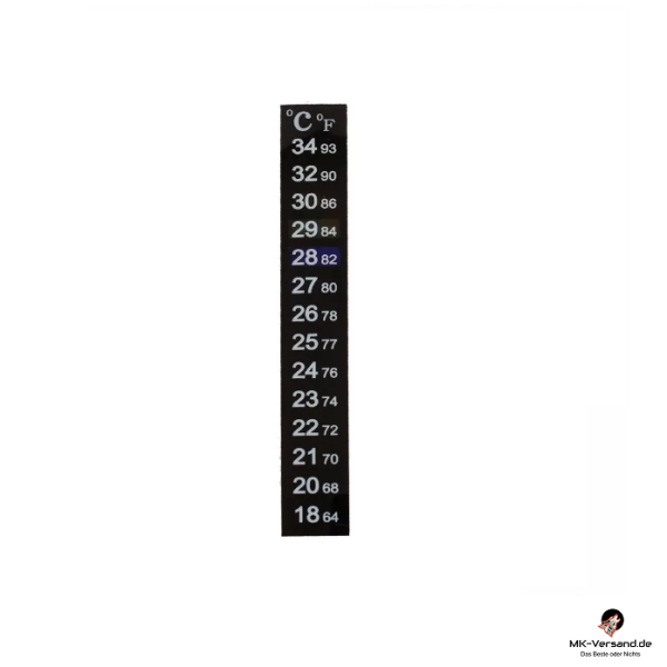 Aquarium LCD-Thermometer Digital Klebe C° und F Dual Scala AKTION